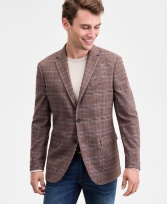 Kenneth Cole Reaction - Men's Slim-Fit Techni-Cole Plaid Sport Coat
