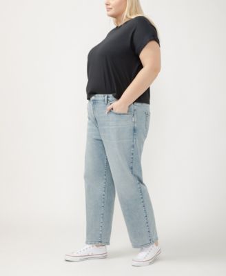 Plus Size 90s High Rise Relaxed Jeans