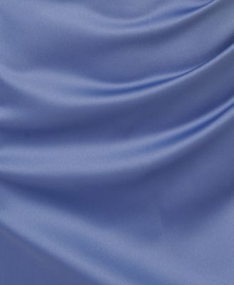 Women's Square-Neck Satin Gown