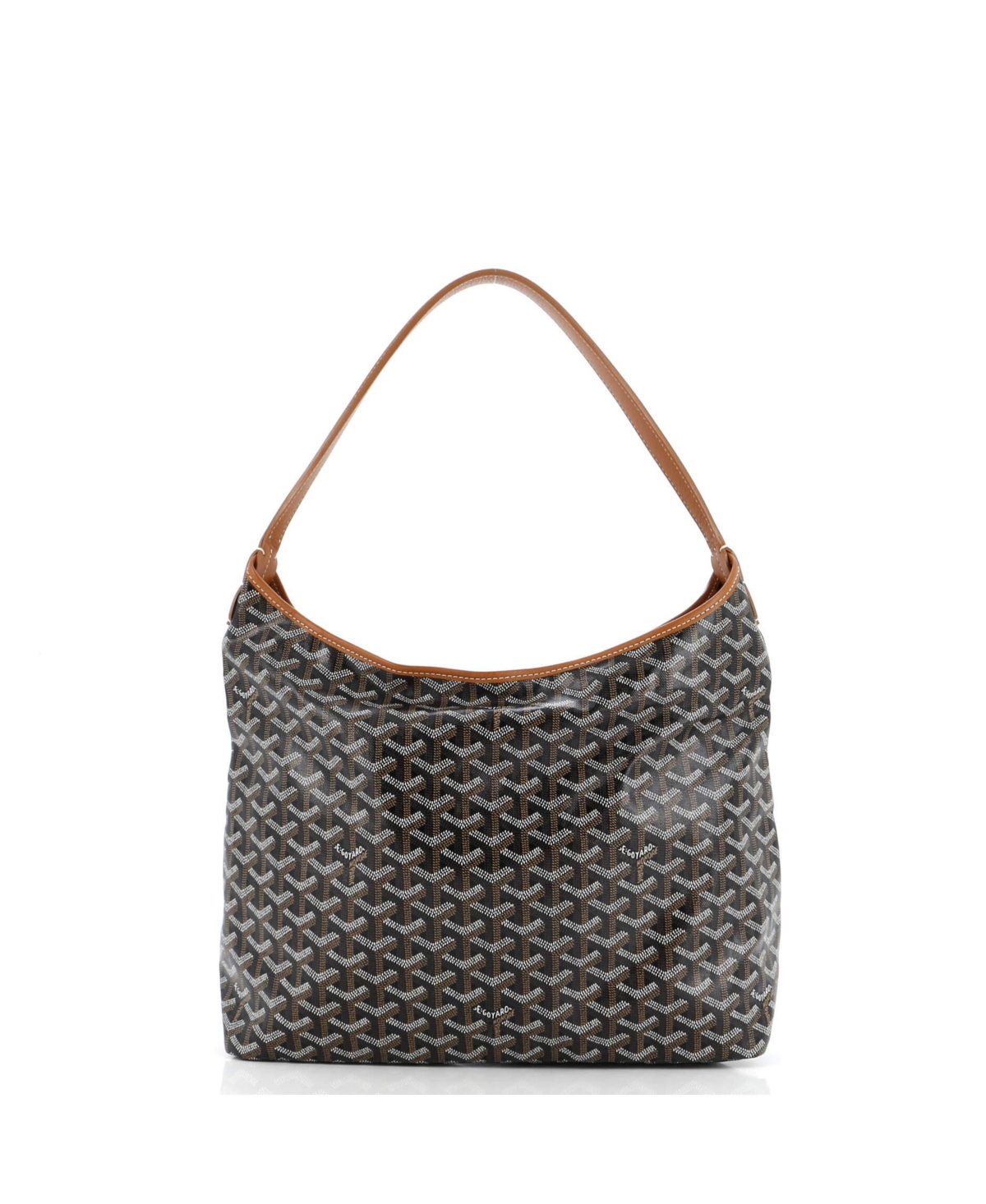 Pre-Owned Goyard Boheme Hobo Coated Canvas