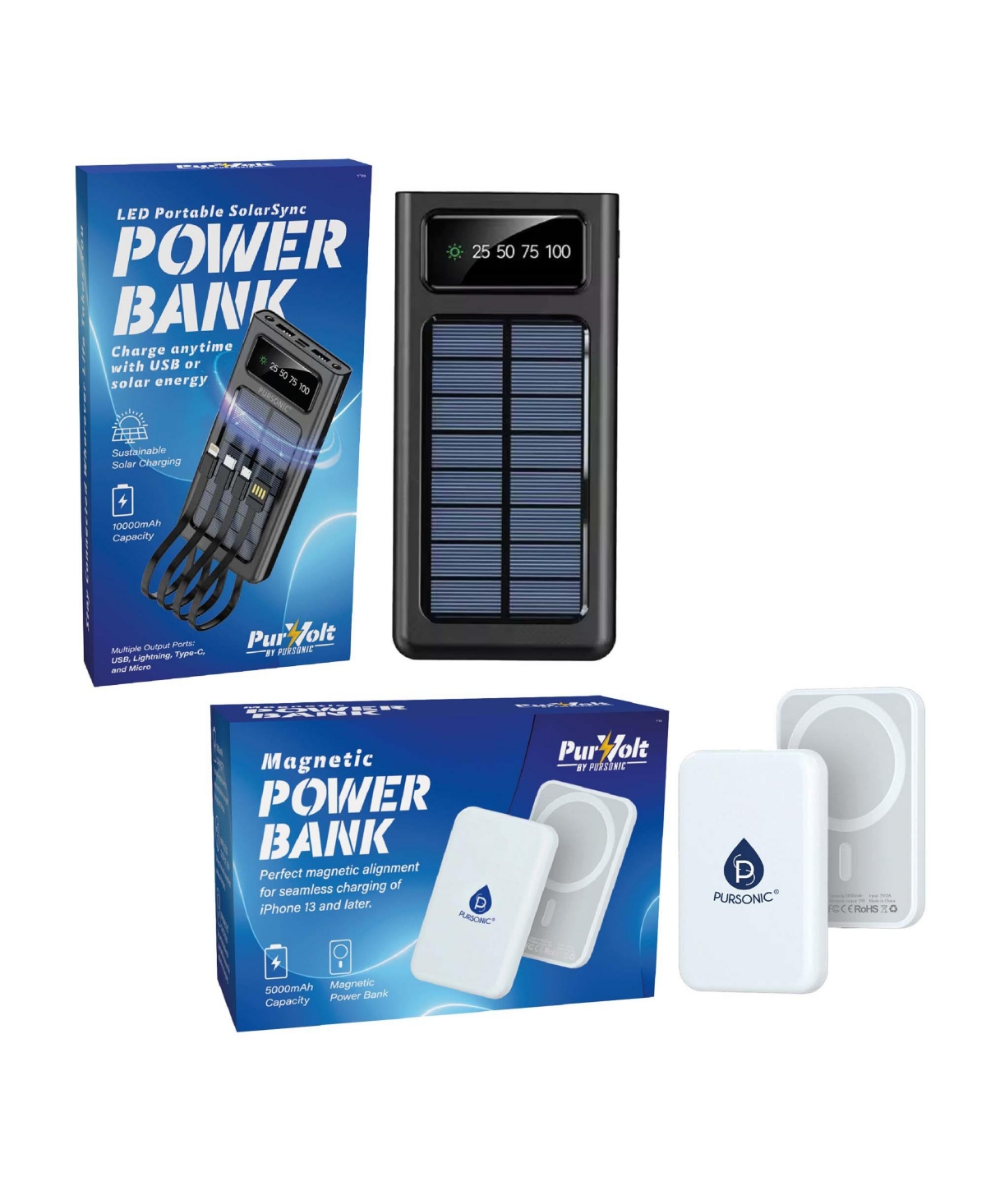 Power-on-the-Go Travel Bundle: Stay Charged Anywhere, Anytime! - Black
