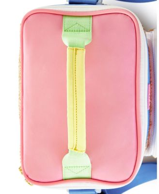 Woven Insulated Confetti Cooler Bag, Large Cute Stylish Adult Reusable Lunch Tote for Women