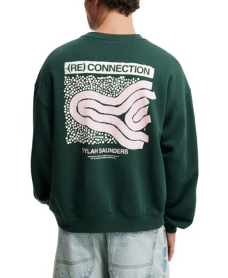 Men's Box Fit Crew Neck Sweater