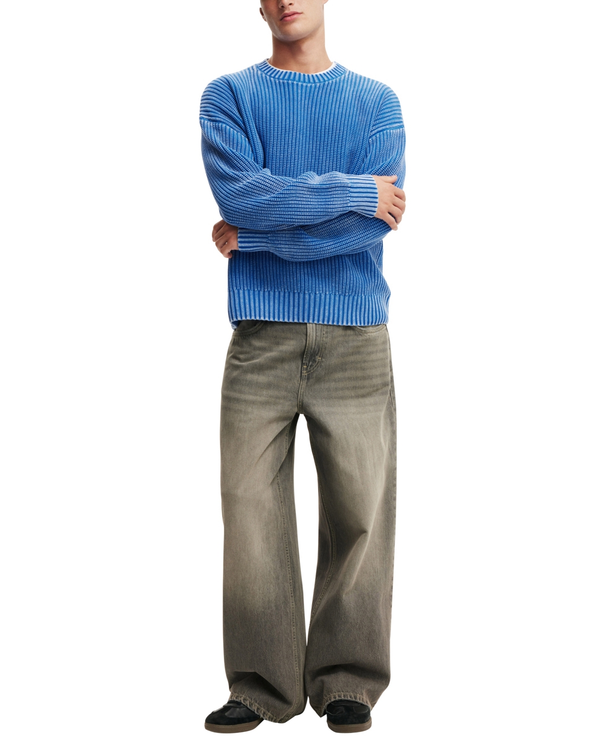 COTTON ON MEN'S SUPER BAGGY JEAN 