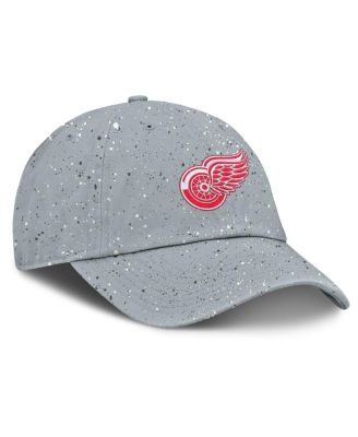 Women's Gray Detroit Red Wings Heritage Snow Day Speckle Adjustable Hat