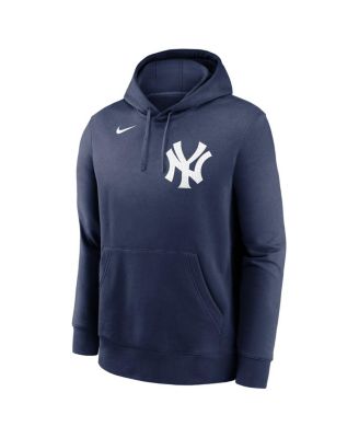 Men's Aaron Judge Navy New York Yankees Player Name Number Club Pullover Hoodie