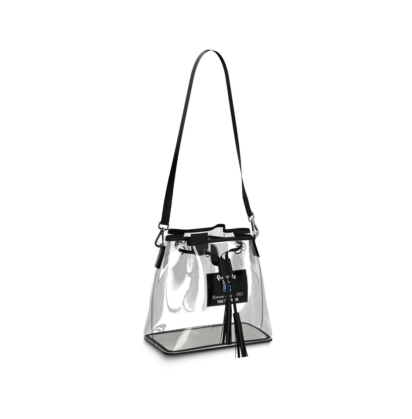 Женская сумка WEAR by Erin Andrews Kansas City Royals Clear Stadium Bucket Purse — фото 1