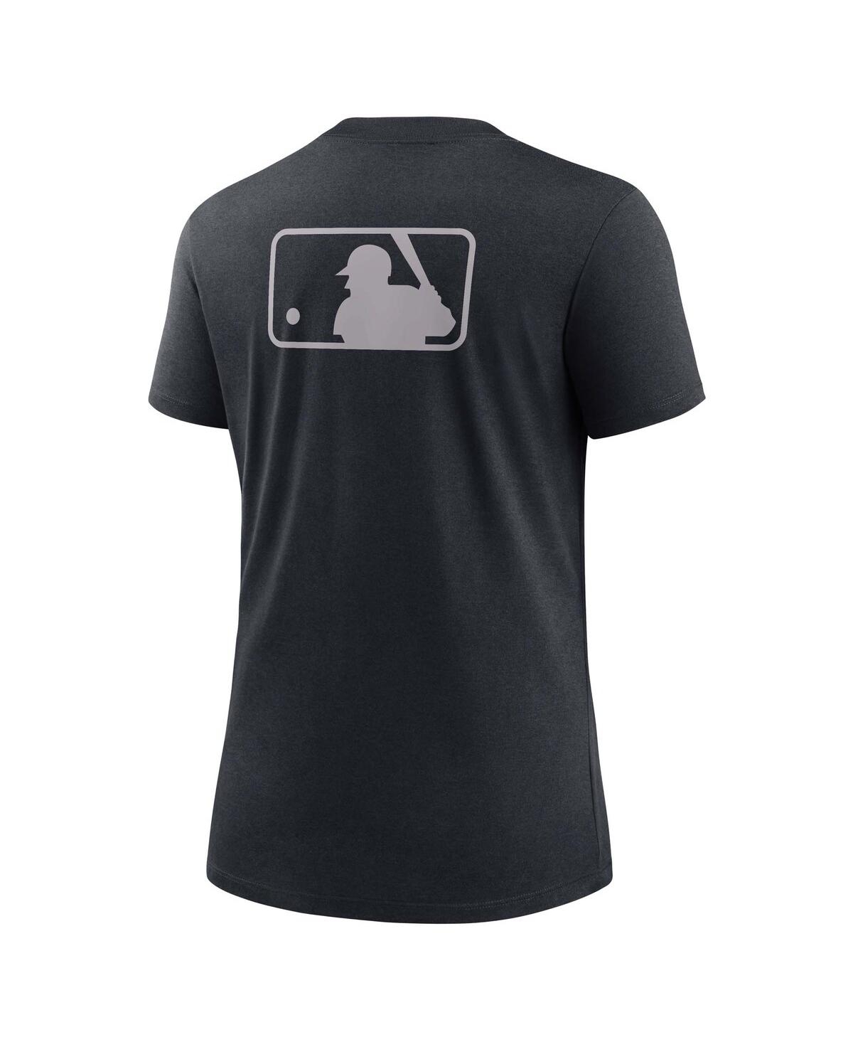 Nike Women's Navy New York Yankees Authentic Collection Early Work Tri-blend T-shirt In Navy