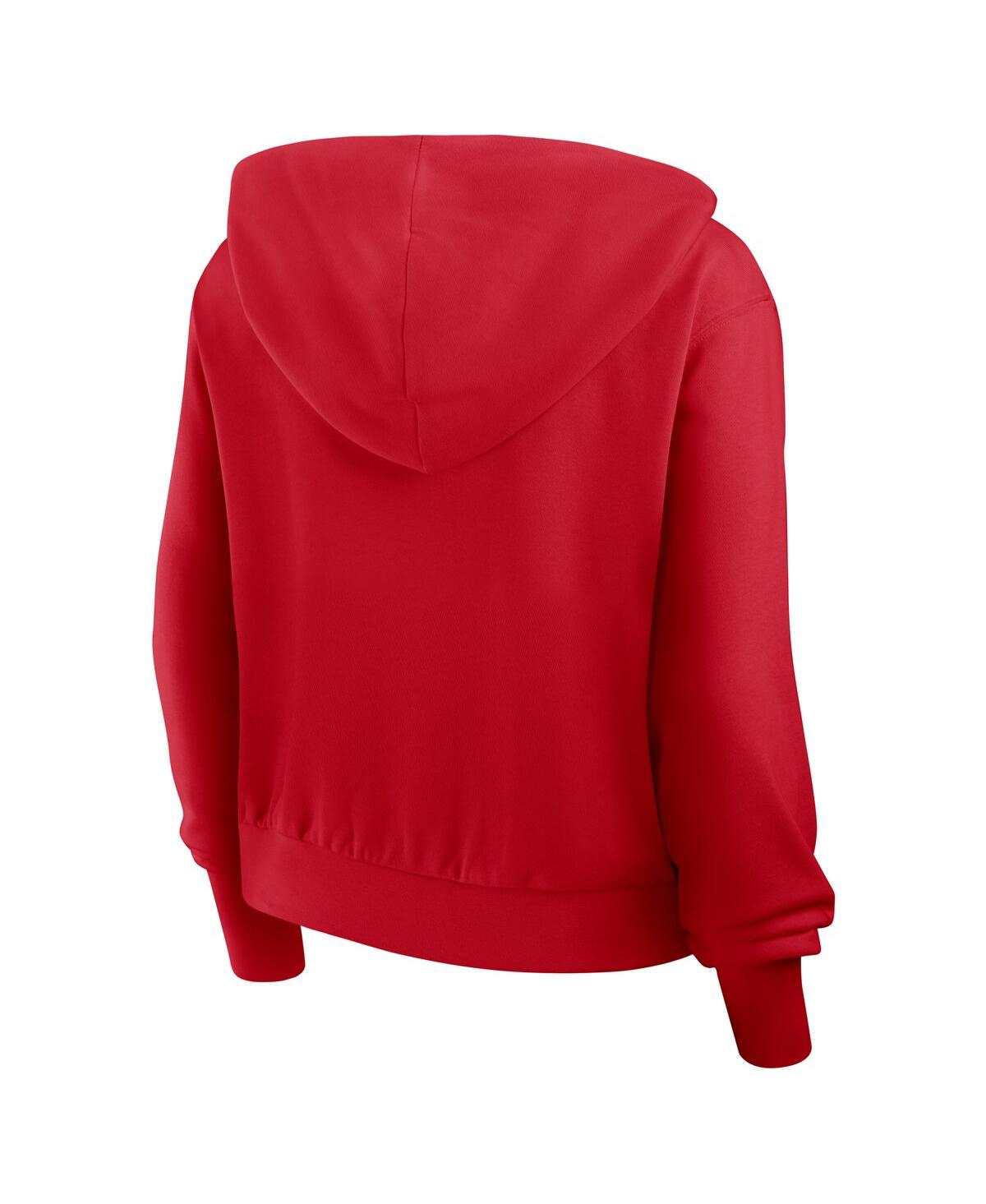 Nike Women's Red Philadelphia Phillies Lightweight Full-zip Hoodie In Red