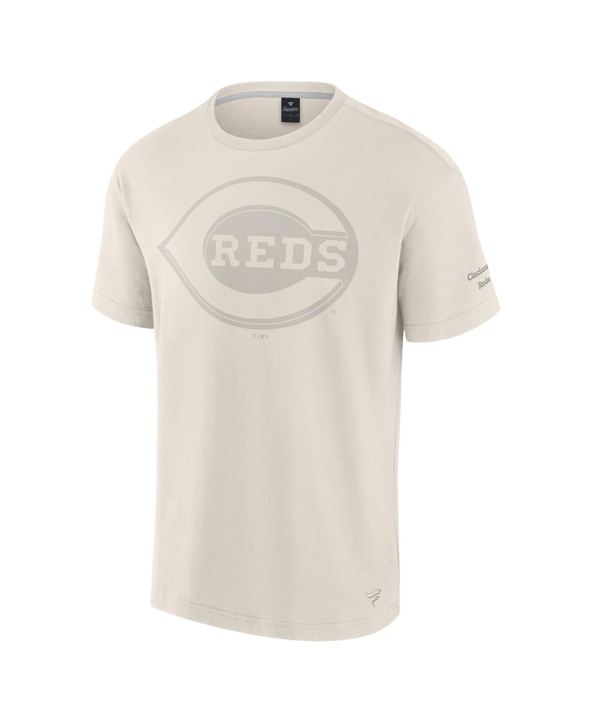 Fanatics Men's Cream Cincinnati Reds Elements Iconic T-shirt In Cream