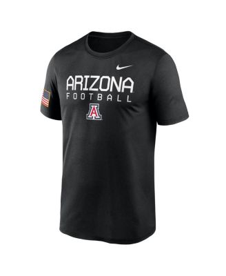 Men's Black Arizona Wildcats 2024 Military Appreciation Legend Performance T-Shirt