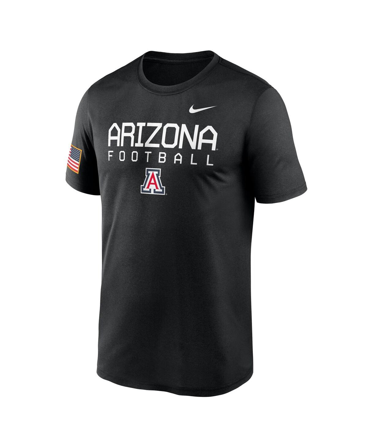 Nike Black Arizona Wildcats 2024 Military Appreciation Legend Performance T-shirt In Black