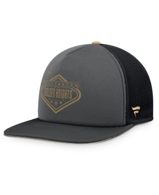 Fanatics - Men's Gray/Gold Vegas Golden Knights Authentic Pro Hometown Rink Foam Trucker Snapback Hat