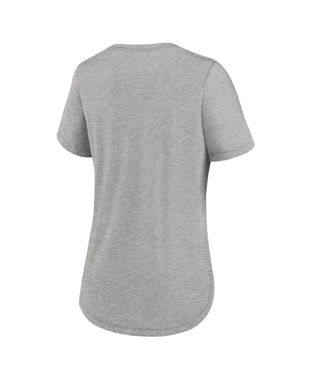 Nike Women's Heather Gray Arizona Wildcats Legacy Tri-blend T-shirt In Heather Gray