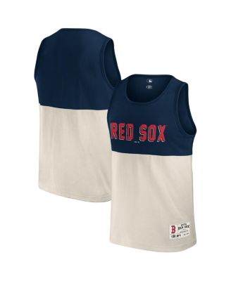 Fanatics - Men's Navy Boston Red Sox Color Block T-shirt