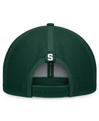 Men's Green Michigan State Spartans Carson Trucker Adjustable Hat