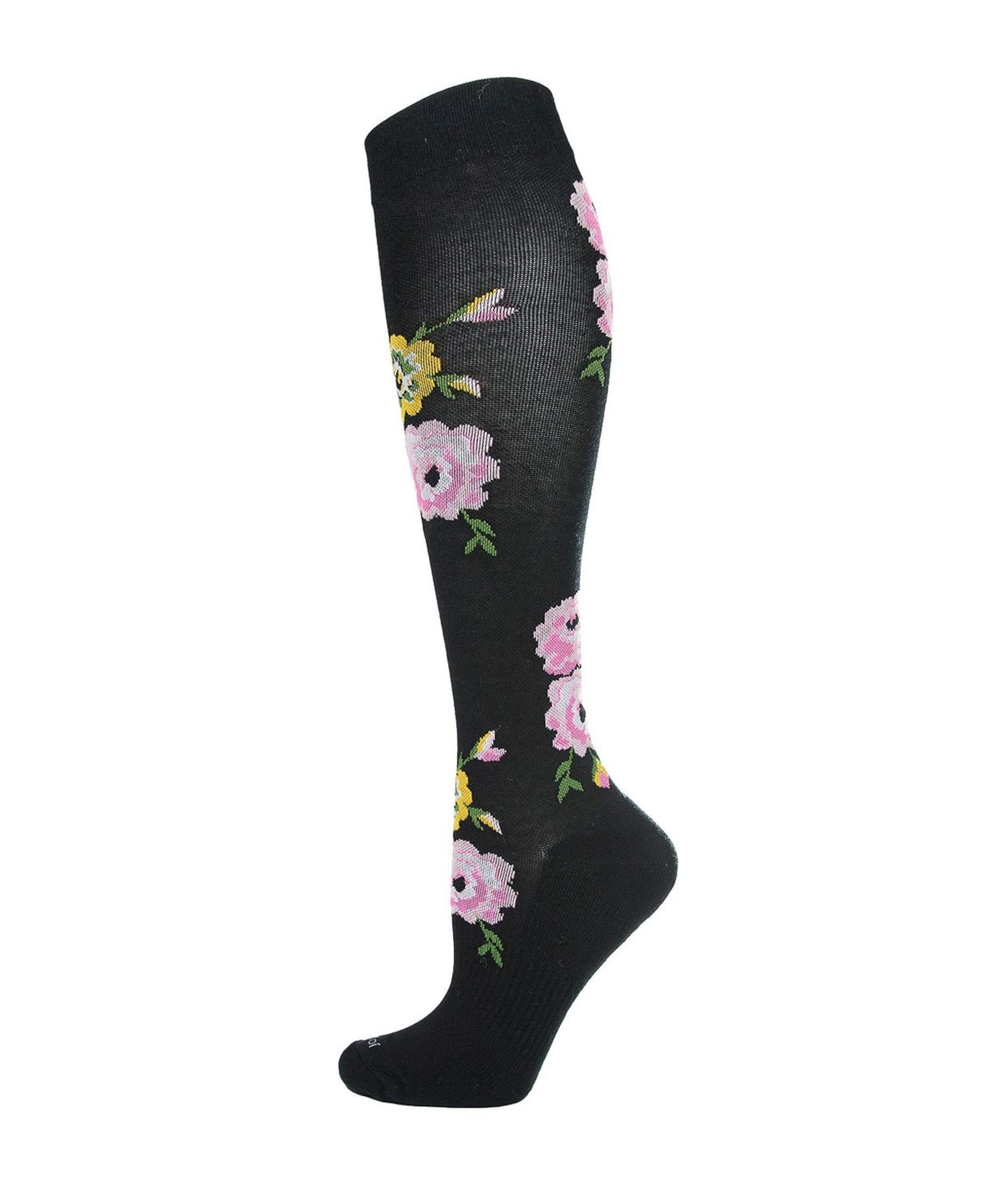 Memoi Women's In Bloom 8-15mmhg Graduated Compression Socks Mfy06342