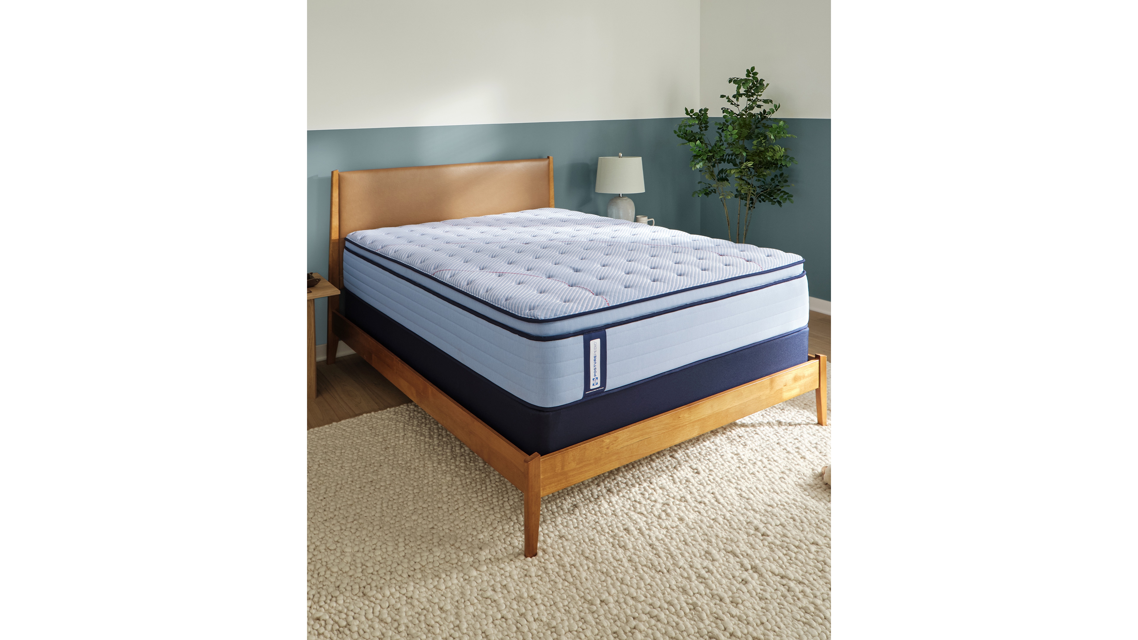 Sealy Posturepedic Seafield 14" Soft Euro Pillowtop Mattress Set