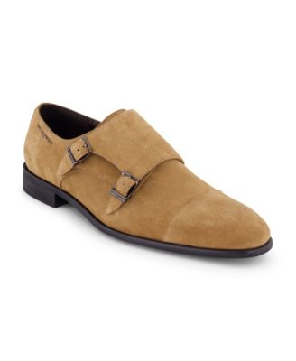 Men's Double Monk Cap Toe Dress Shoe