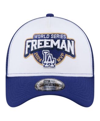 Men's Freddie Freeman White Los Angeles Dodgers 2024 World Series MVP 9FORTY Adjustable Hat