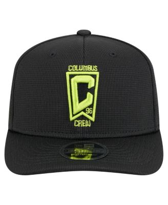 Men's Black Columbus Crew 2025 Jersey Hook 9SEVENTY Stretch-Snap Hat