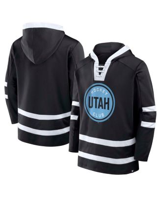 Fanatics - Men's Black Utah Hockey Club Inside Line Pullover Hoodie