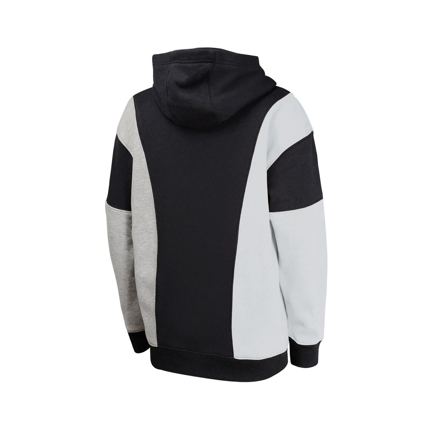 Детское худи Outerstuff Black San Antonio Spurs Ace In the Hole Pullover — фото 2