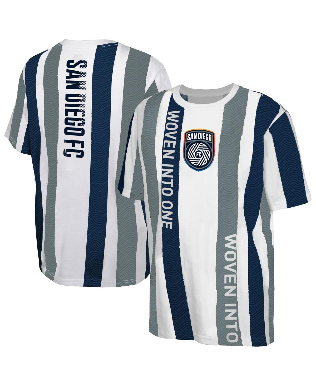 Outerstuff Big Boys And Girls White San Diego Fc High Stepping T-shirt In White