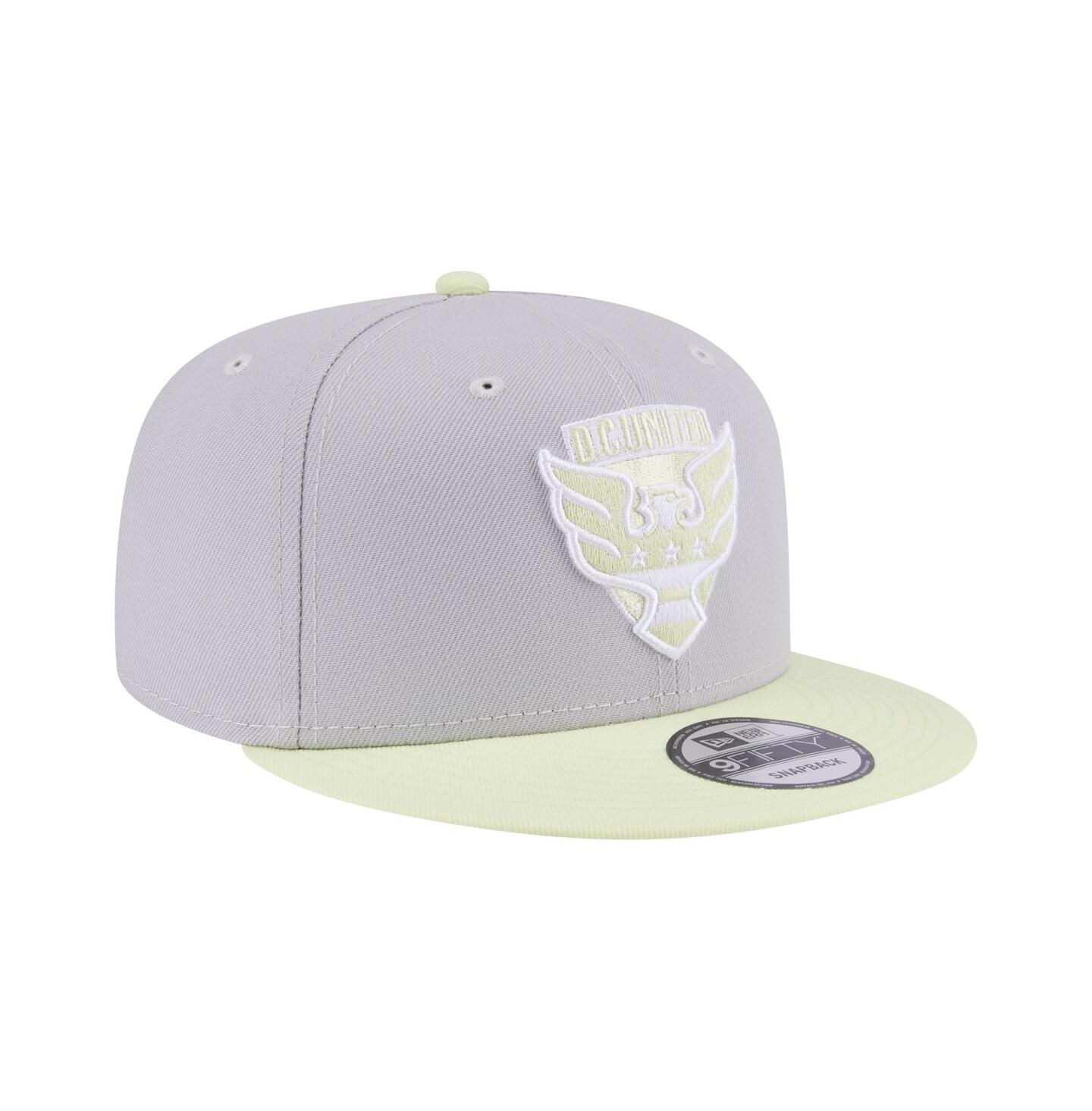 Мужские головные уборы New Era Gray D.C. United Color Pack Two-Tone 9FIFTY Snapback Hat — фото 4