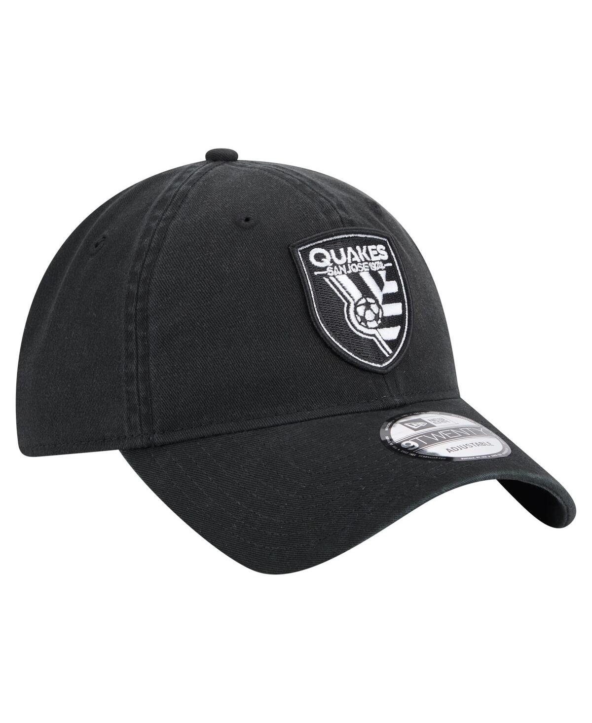 NEW ERA MEN'S BLACK SAN JOSE EARTHQUAKES 2025 KICKOFF 9TWENTY ADJUSTABLE HAT 