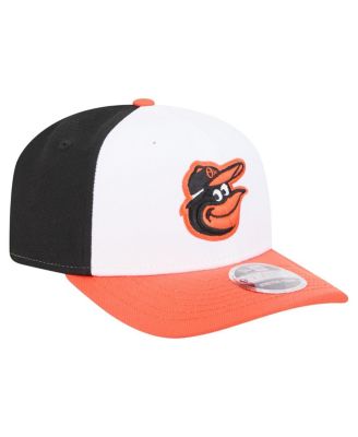 Men's Black/Orange Baltimore Orioles Player Replica 9SEVENTY Adjustable Hat