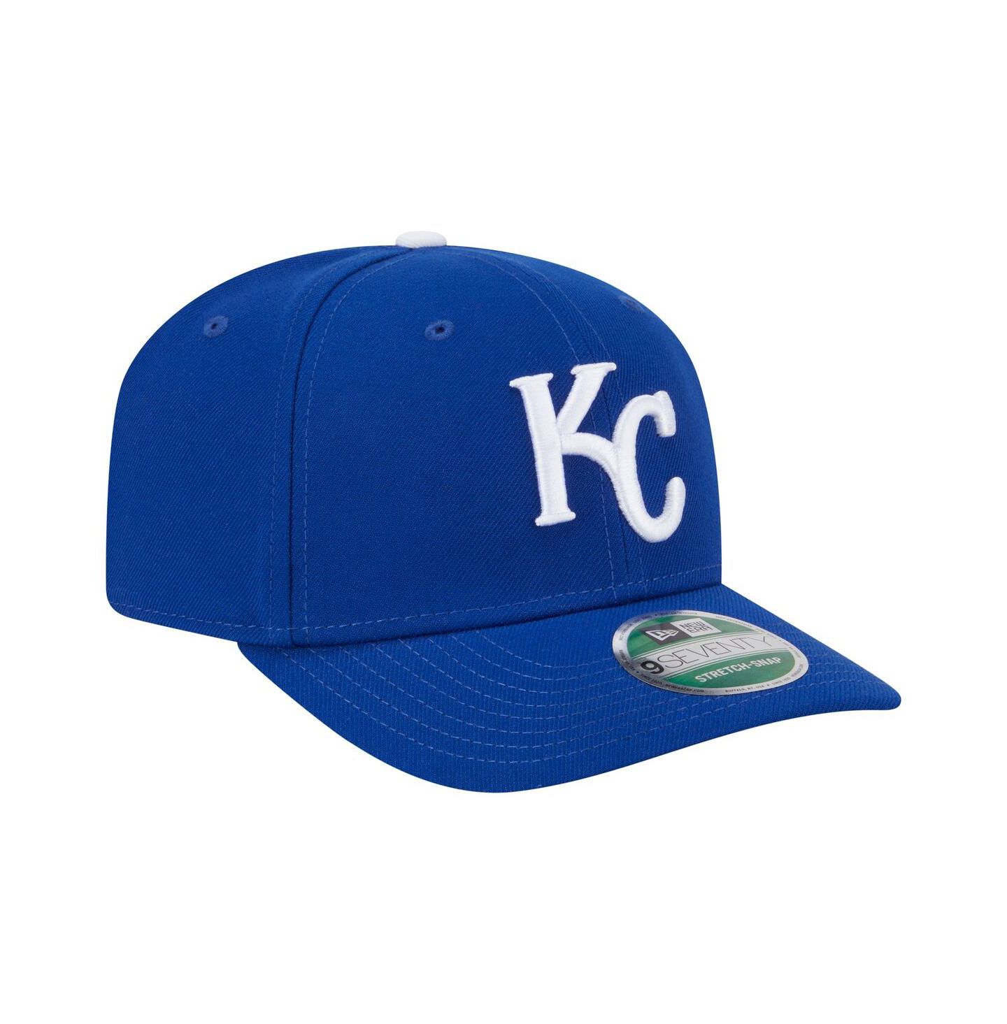Мужская кепка New Era Royal Kansas City Royals Player Replica 9SEVENTY Adjustable Hat — фото 4