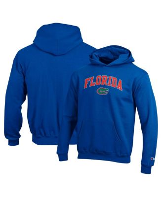 Champion - Big Boys and Girls Royal Florida Gators Campus Pullover Hoodie