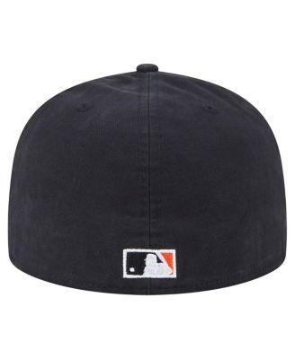 Men's Black San Francisco Giants Championship Side Flag A-Frame 59FIFTY Fitted Hat