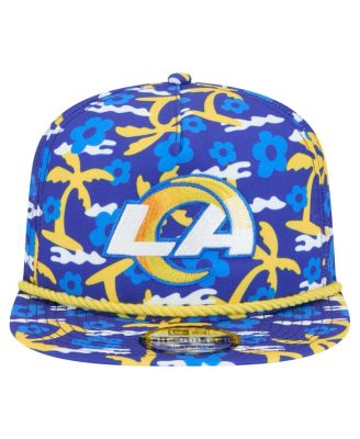 Men's Royal Los Angeles Rams Wakey Wakey Golfer Snapback Hat