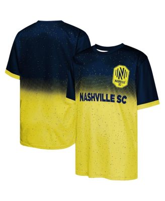 Outerstuff - Big Boys and Girls  Navy Nashville SC Stalwart Defender T-Shirt