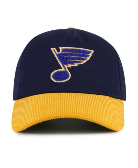 Мужская кепка American Needle Navy/Gold St. Louis Blues Burnett Adjustable Hat