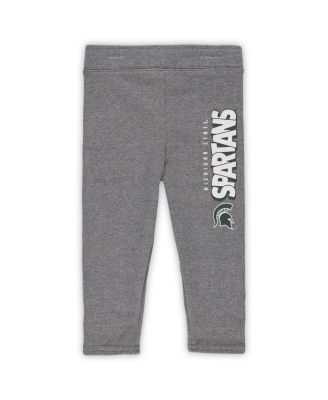 Girls Toddler 2-Piece Michigan State Spartans Clubhouse&nbsp;Pullover Hoodie and Legging Set
