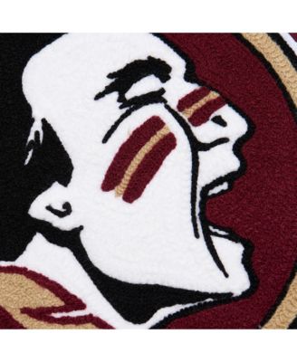 Men's Garnet Florida State Seminoles Chainstitch Fleece Pullover Hoodie