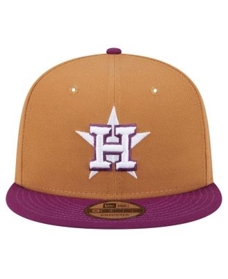 Men's Brown/Purple Houston Astros Color Pack Two-Tone 9FIFTY Snapback Hat
