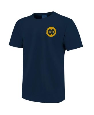 Men's and Women's Navy Notre Dame Fighting Irish Campus State Hyper Local Comfort Colors T-Shirt
