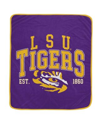 Pegasus Home Fashions - LSU Tigers Vintage Arch Ultra Soft 50" x 60" Blanket