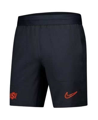 Men's Black Oklahoma State Cowboys 2024/25 Sideline Performance Woven Shorts