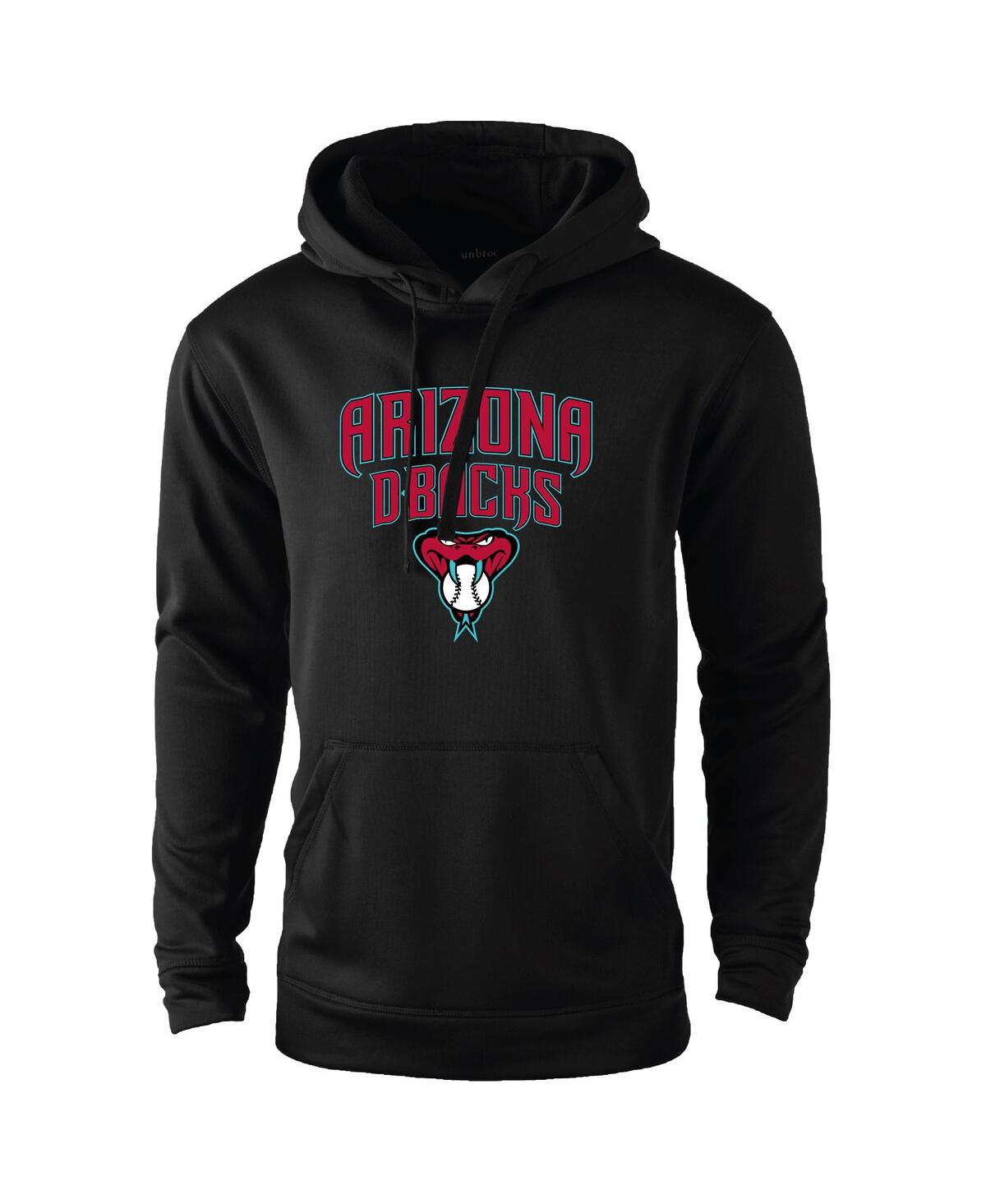 Shop Dunbrooke Men's Black Arizona Diamondbacks Champion Pullover Hoodie