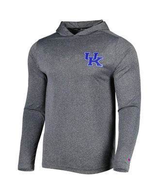 Men's Champion Gray Kentucky Wildcats Hoodie Long Sleeve T-Shirt