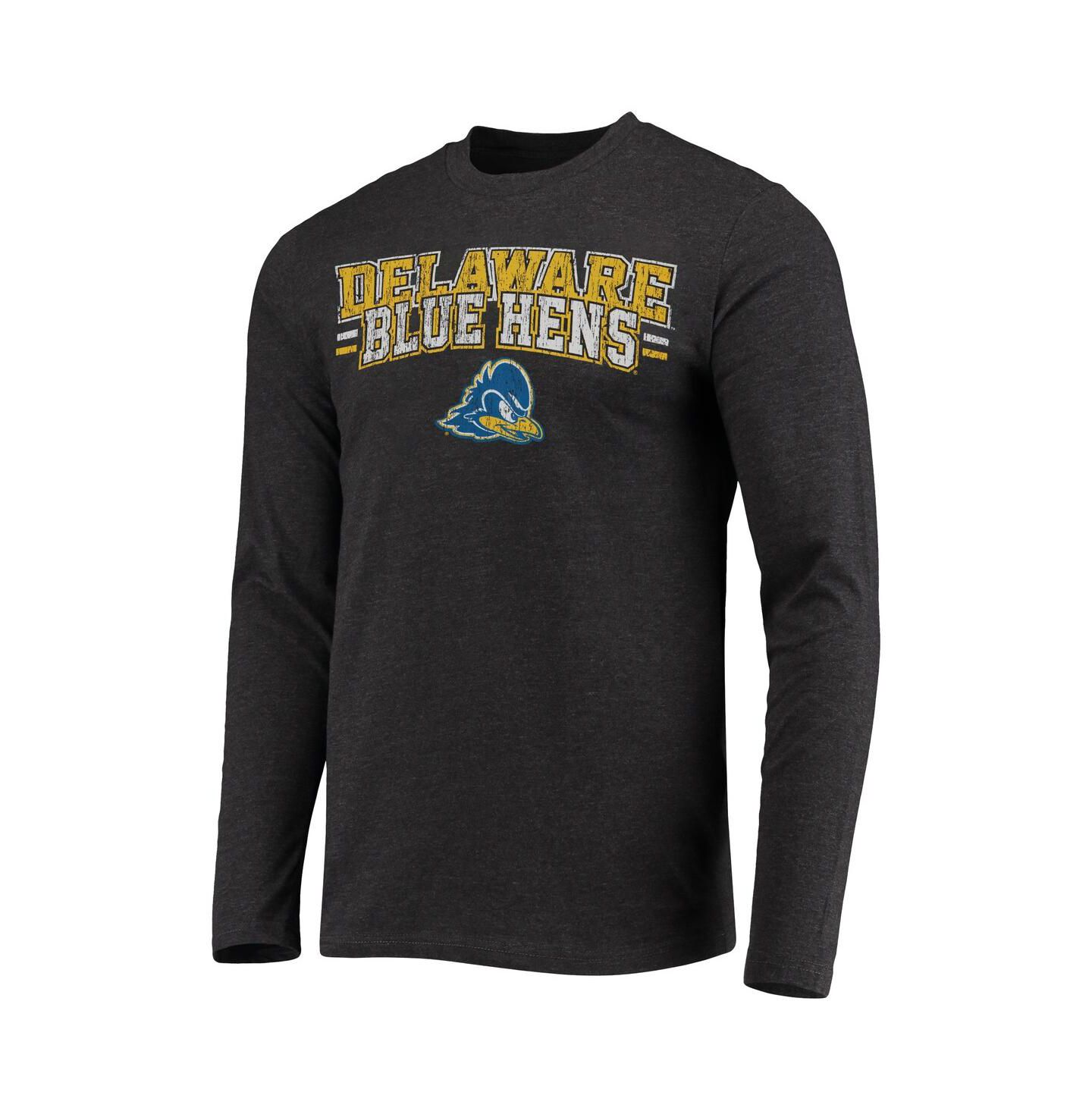 Мужские брюки Concepts Sport Royal/Heathered Charcoal Delaware Fightin' Blue Hens Meter Long Sleeve T-Shirt and Pants — фото 5