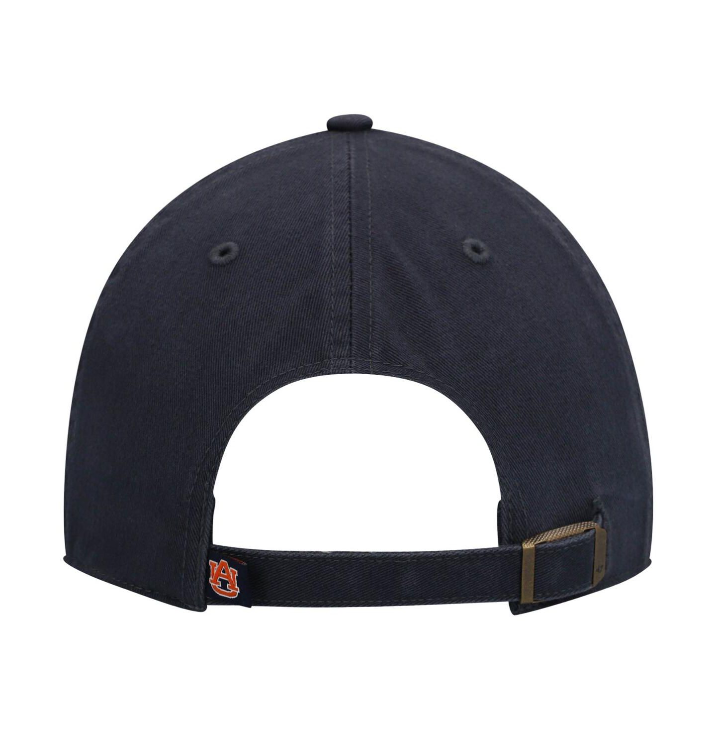Мужская кепка '47 Brand Navy Auburn Tigers Vintage Clean Up Adjustable Hat — фото 2