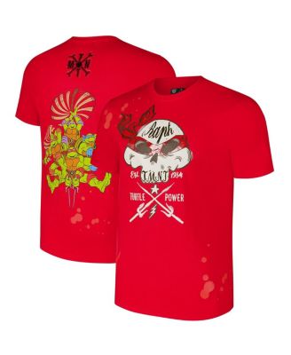 Freeze Max - Men's  Red Teenage Mutant Ninja Turtles Turtle Power T-Shirt
