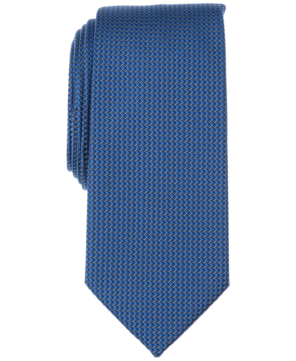 Perry Ellis Men's Sanson Mini-Pattern Tie - Navy