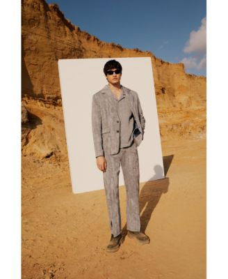 Men's Free Heaven Linen Suit Blazer